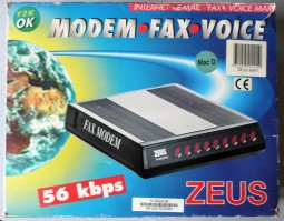 Zeus Modem - Fax - Voice 56 kbps