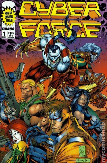 Cyber force comic books issue 1