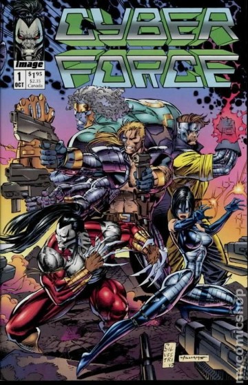 Cyber force comic books issue 1a