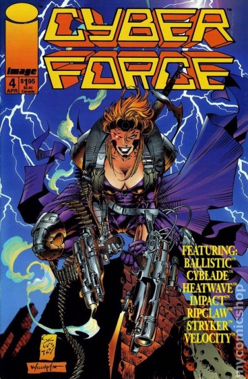 Cyber force comic books issue 4