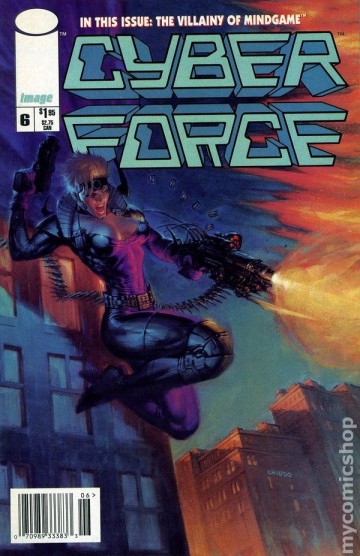 Cyber force comic books issue 6