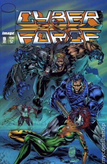 Cyber force comic books issue 9