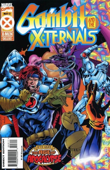 Gambit xternals comic books issue 3