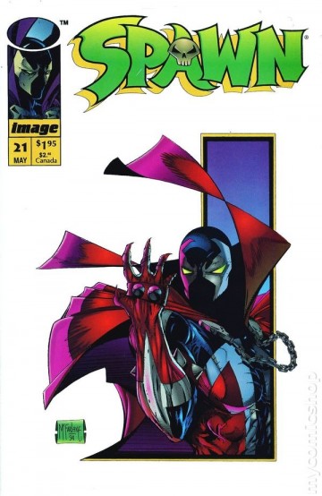 Spawn comic books issue 21