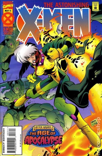 The astonishing x men comic books issue 3