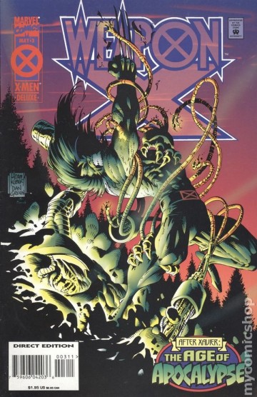 Weapon x comic books issue 3