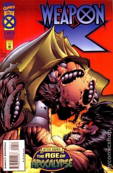 Weapon x comic books issue 4