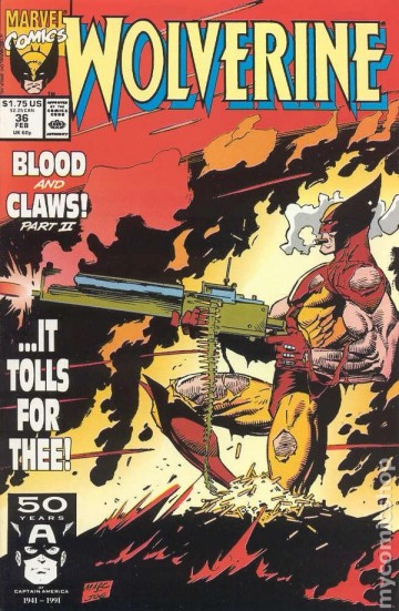 Wolverine comic books issue 36