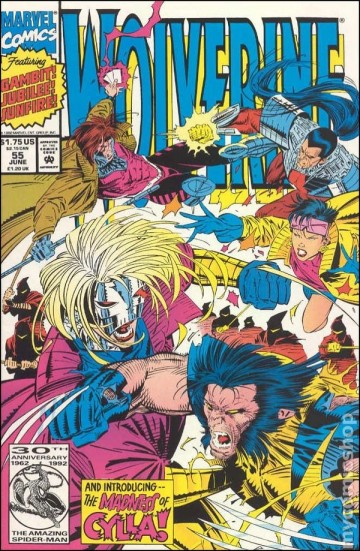 Wolverine comic books issue 55
