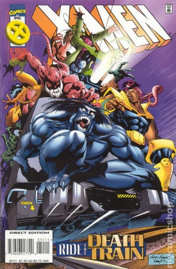 X men comic books issue 51